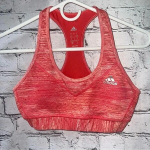 Adidas Women’s Size Small Coral Space Dye Sports Bra